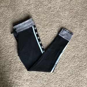 Victoria’s Secret Pink Drawstring Leggings Sz Sm